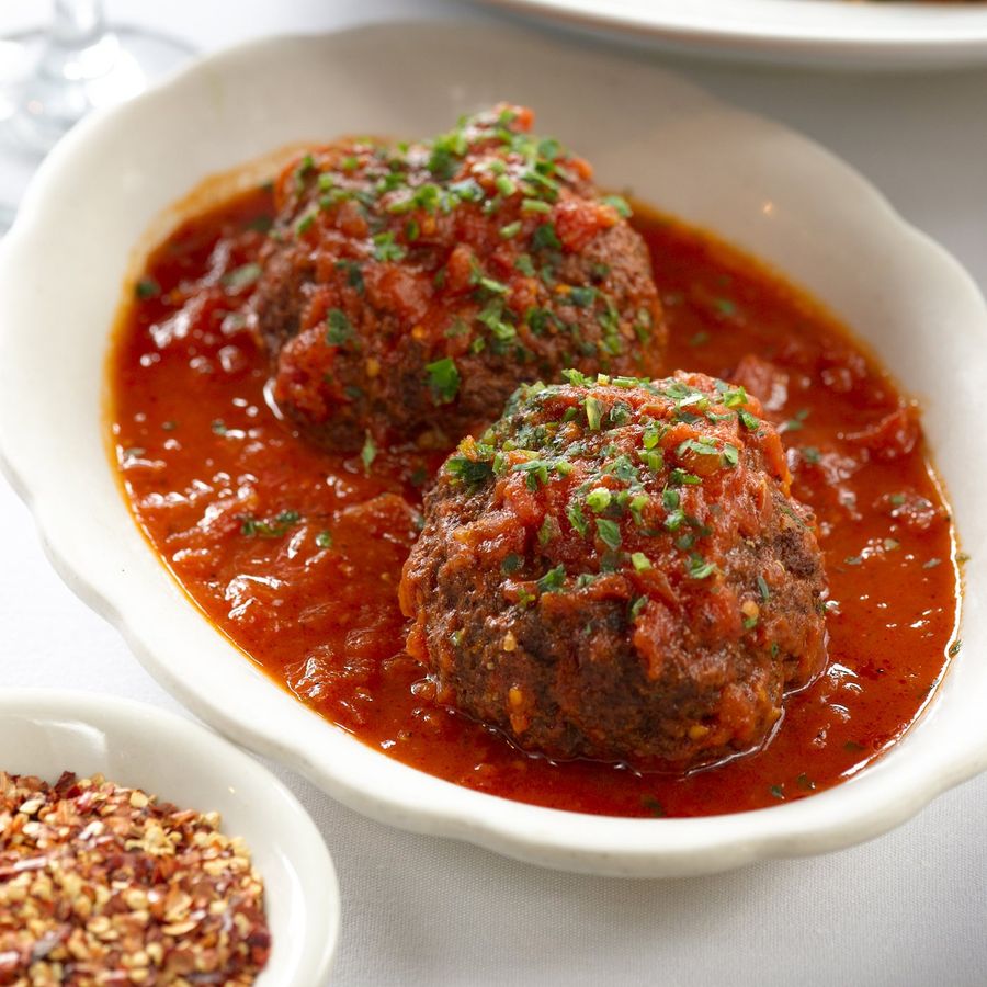 Rao's meatballs in marinara.