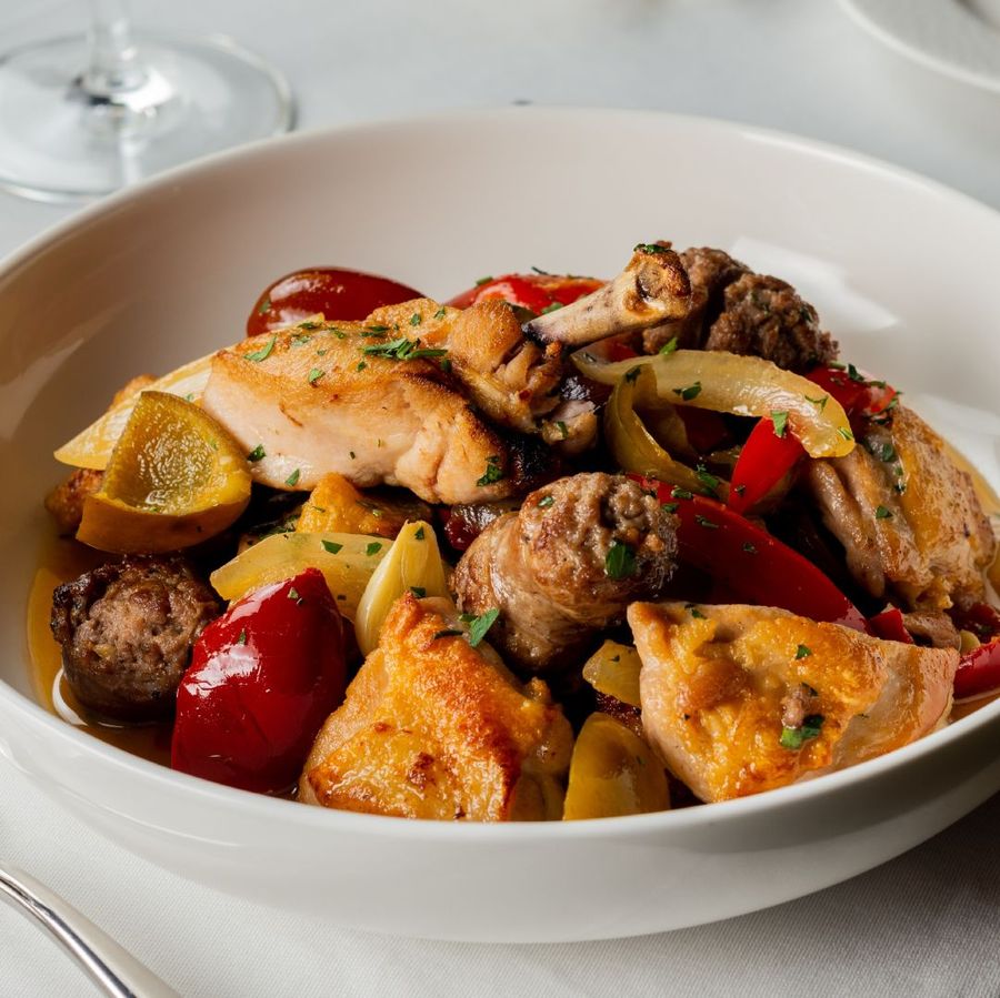 Rao's chicken scarpariello.