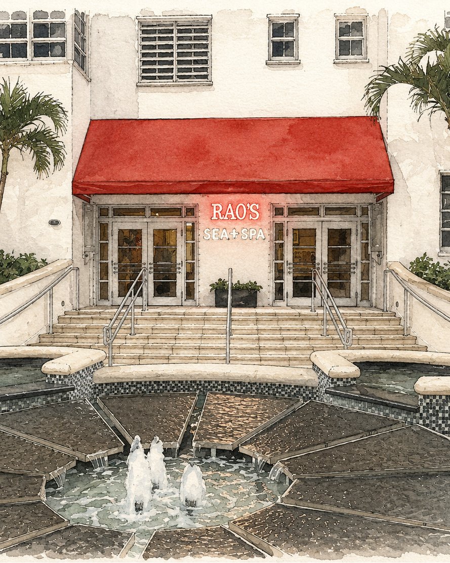 Rao's Miami Beach at the Loews Miami Beach Hotel.